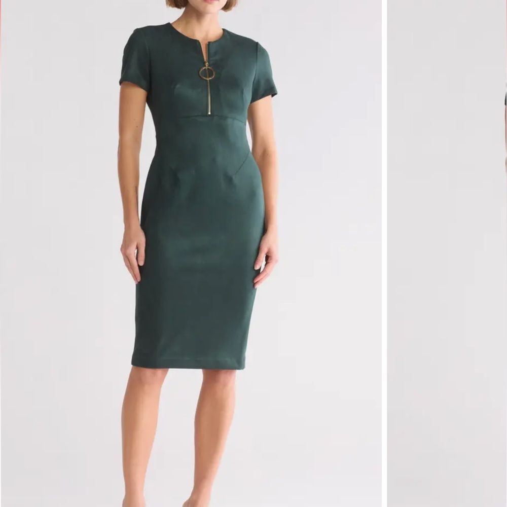 CALVIN KLEIN | suede dress | 6